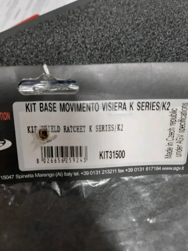 Kit base movimento visiera k series/k2 AGV (2)