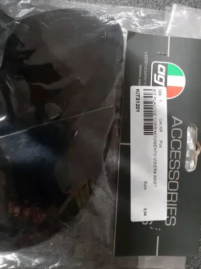 Kit placche copri movimento visiera Kinet AGV