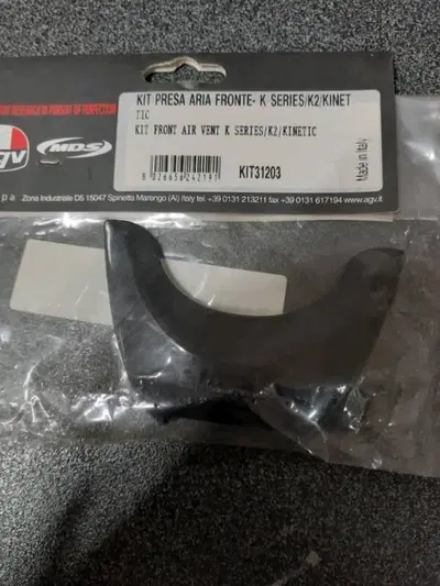 Kit presa aria fronte k series/k2/kinet AGV