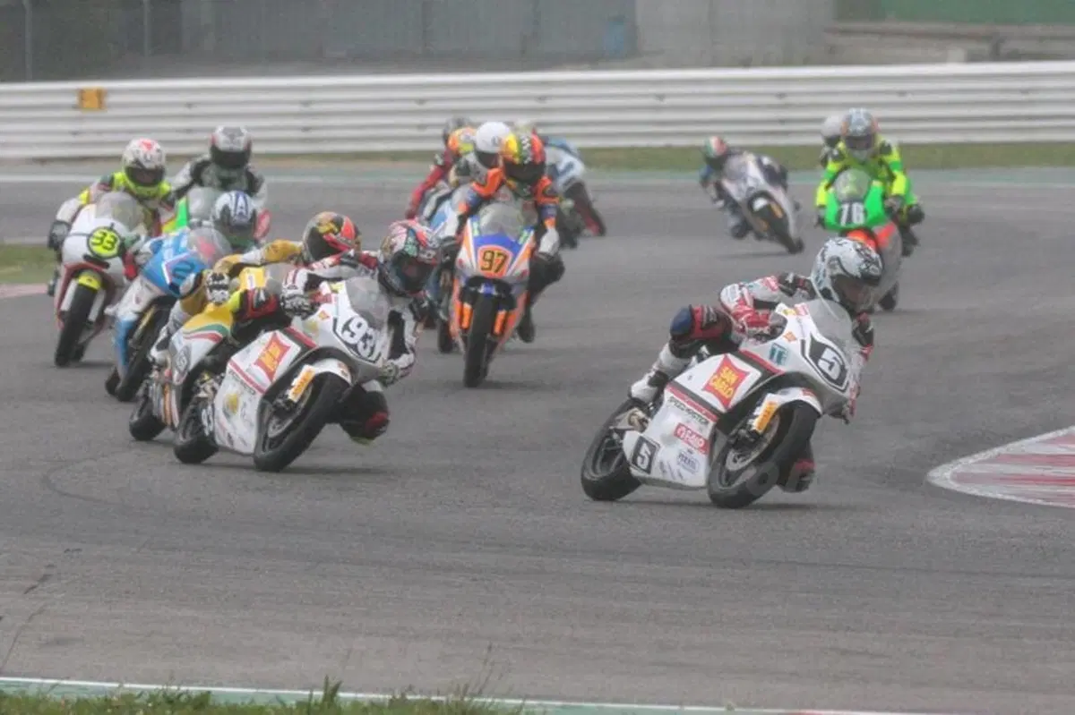 Trofei Honda. Seconda gara bagnata a Misano (43)