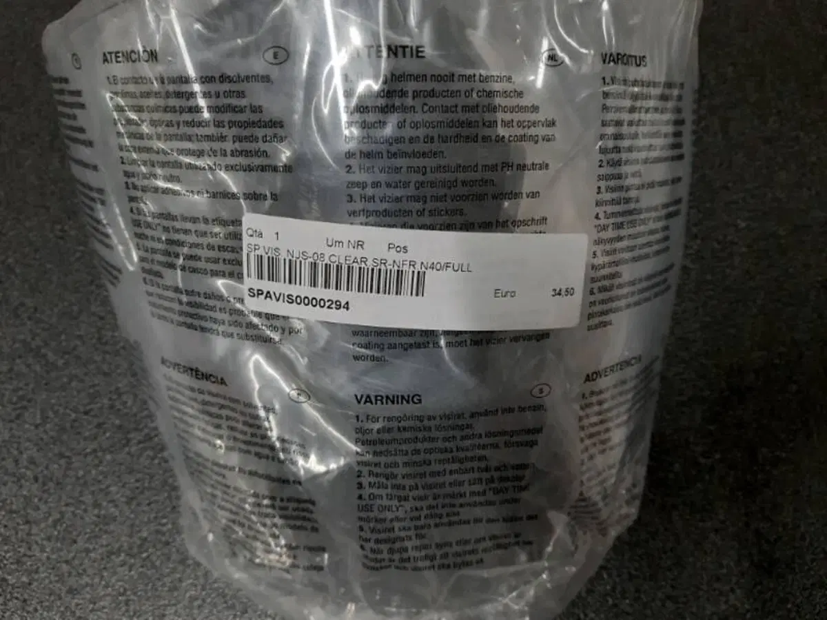 Visiera casco Nolan N 40