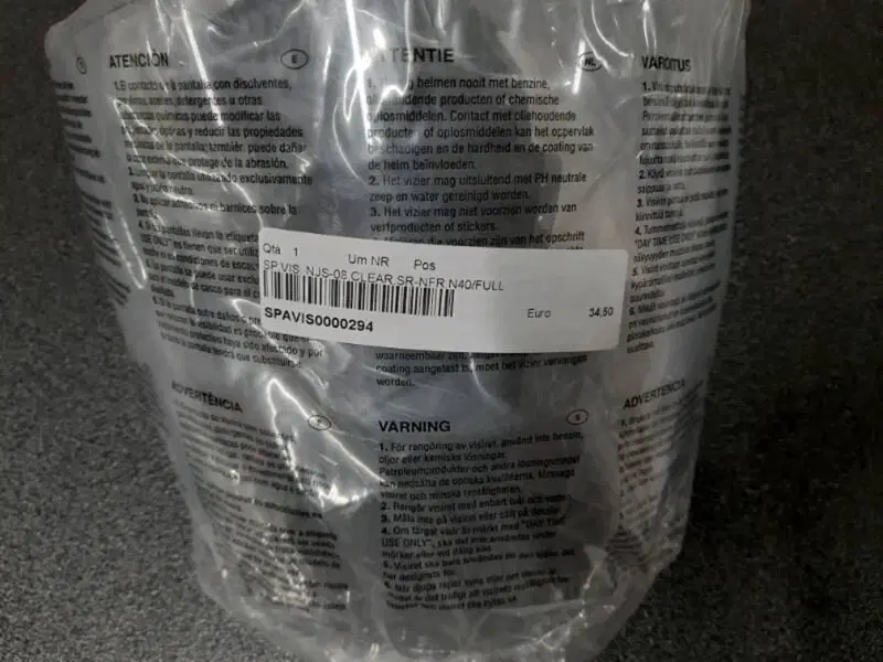 Visiera casco Nolan N 40