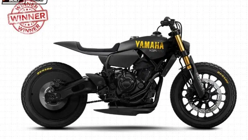 Yamaha "Back to the Drawing Board": in Francia vince la XSR 700 Disruptive