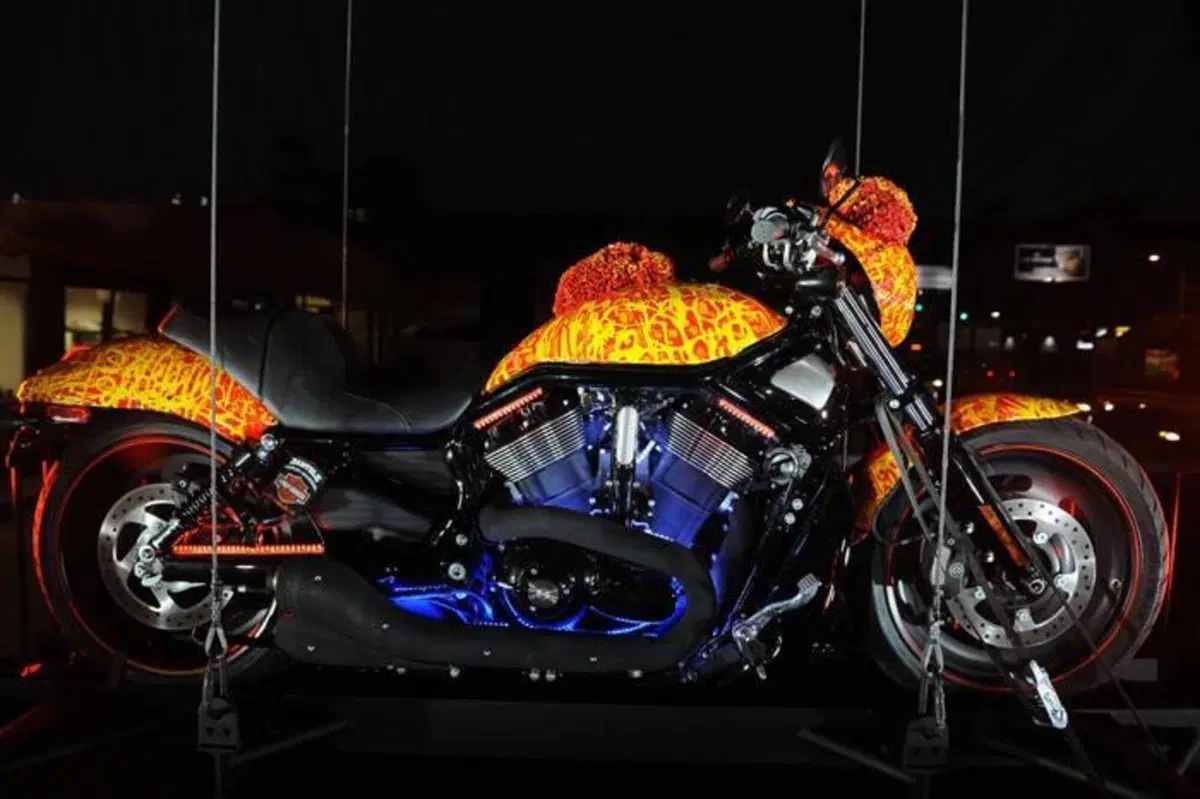 La Cosmic Harley da 3 milioni di dollari è in vendita. Puntando a 15 (2)