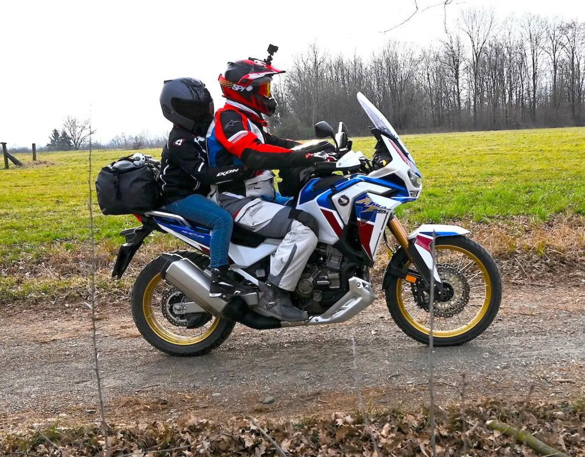 In viaggio con il mio papà, in sella alla Honda Africa Twin