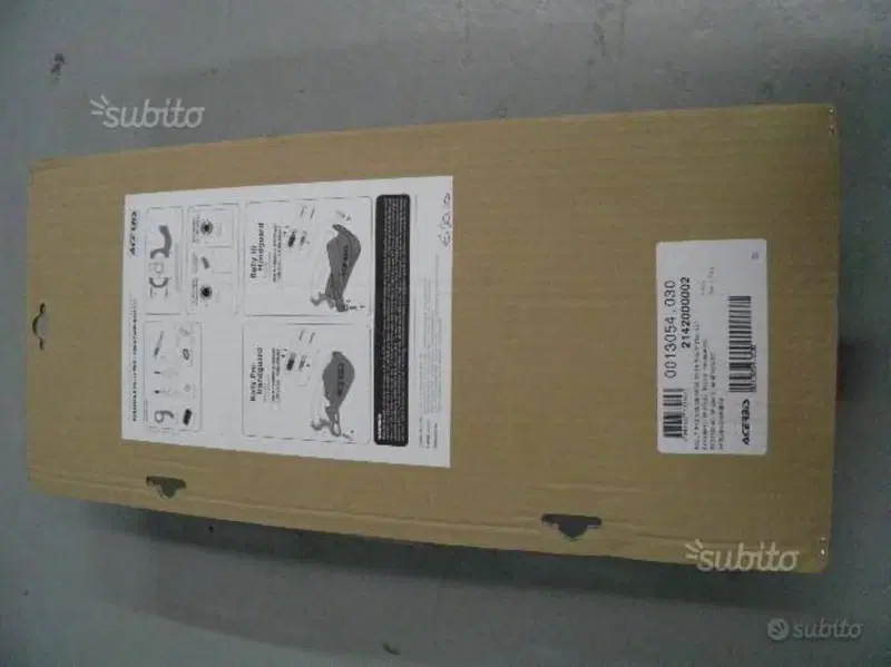 COPPIA PARAMANI UNIVERSALI BIANCHI ACERBIS. (3)