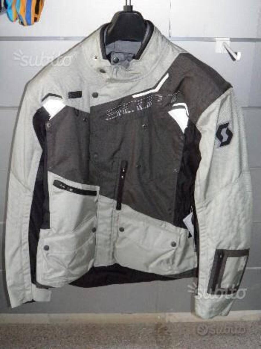 Giacca Moto 3 Strati CE Acerbis ON ROAD RUBY Grigio Rosso Vendita - Foto 9