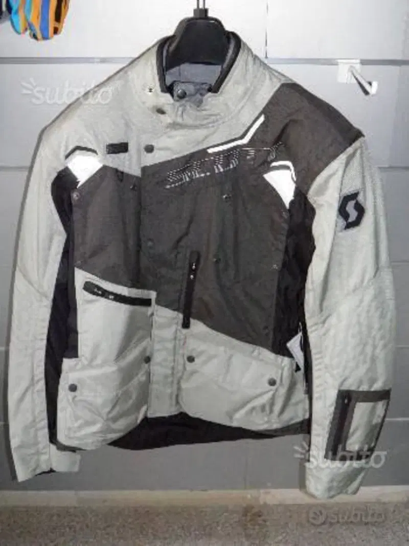 GIACCA SCOTT DUAL RAID TP GRIGIO/NERO IN CORDURA