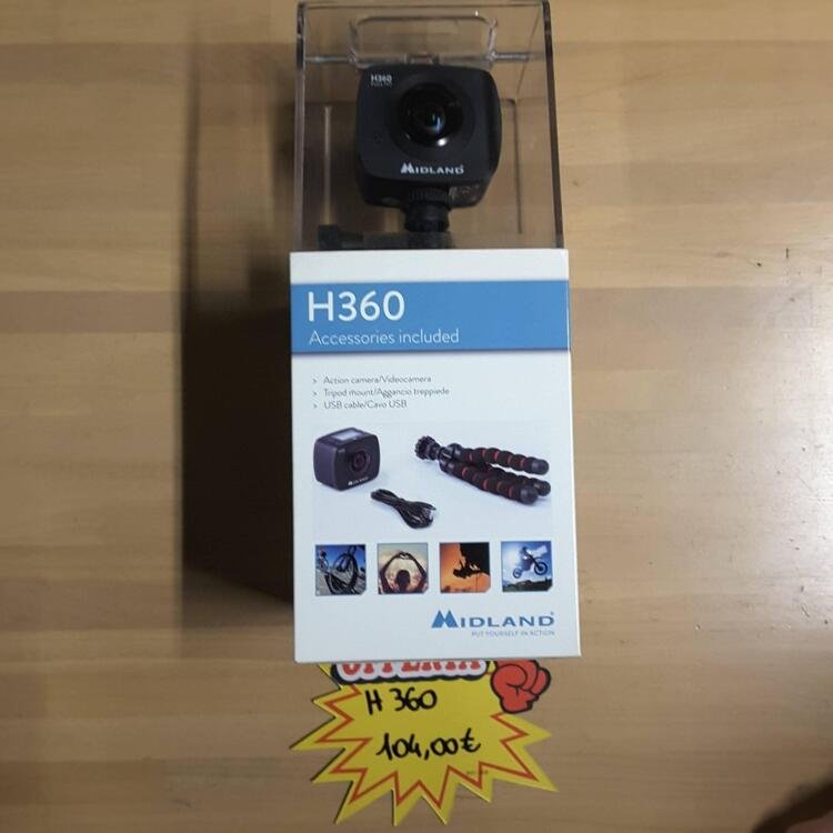 Midland action camera H360