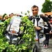 Davide Biga e la sua Yamaha Super Ténéré al rientro dal Giro del Mondo