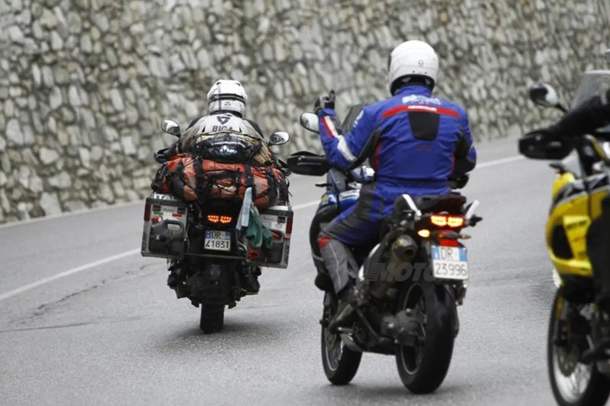 Davide Biga e la sua Yamaha Super Ténéré al rientro dal Giro del Mondo (8)