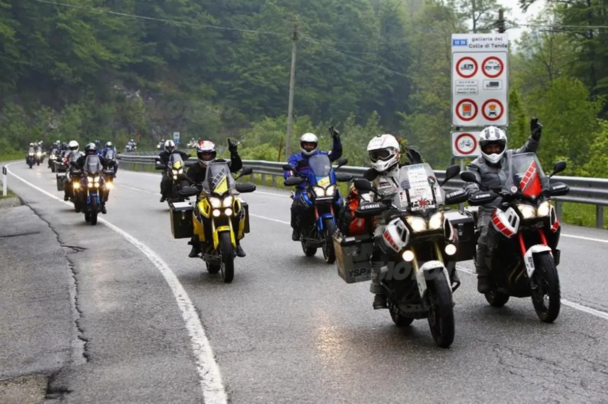Davide Biga e la sua Yamaha Super Ténéré al rientro dal Giro del Mondo (10)