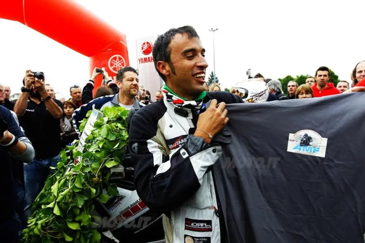 Davide Biga e la sua Yamaha Super Ténéré al rientro dal Giro del Mondo (16)