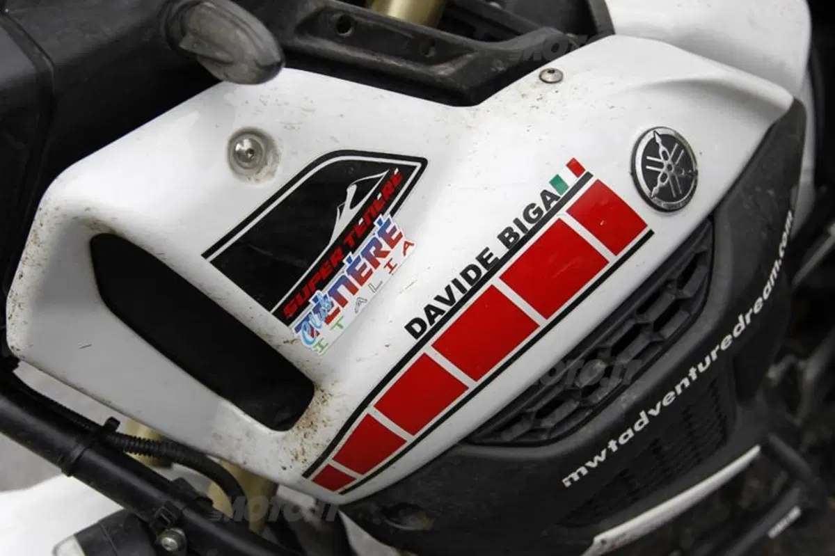 Davide Biga e la sua Yamaha Super Ténéré al rientro dal Giro del Mondo (22)
