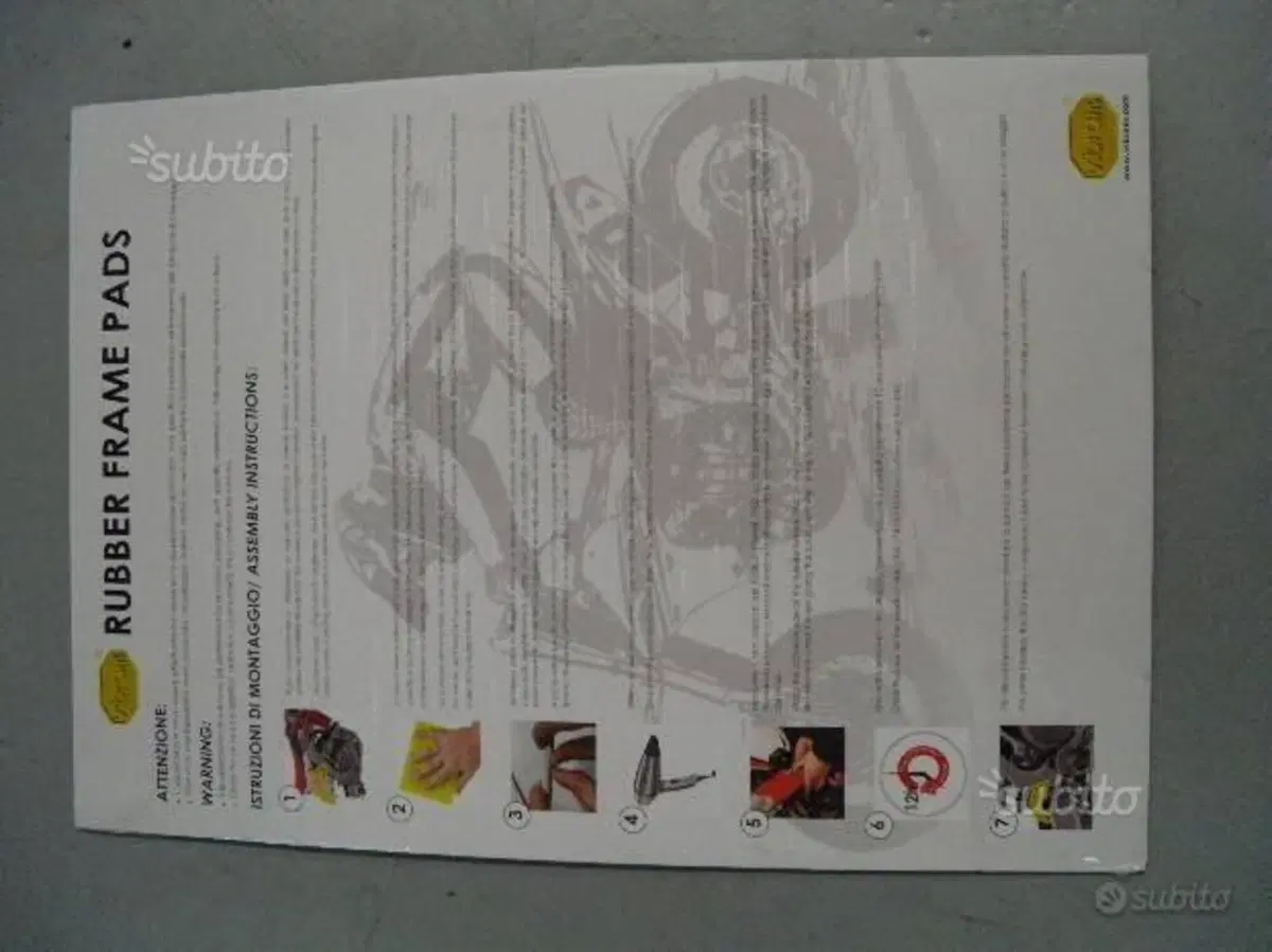 PROTEZIONI TELAIO VIBRAM PER HONDA CRF 250 E 450 (2)