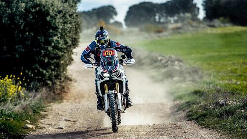 Honda Africa Twin 1ª e 3ª all'Hispania Rally (3)