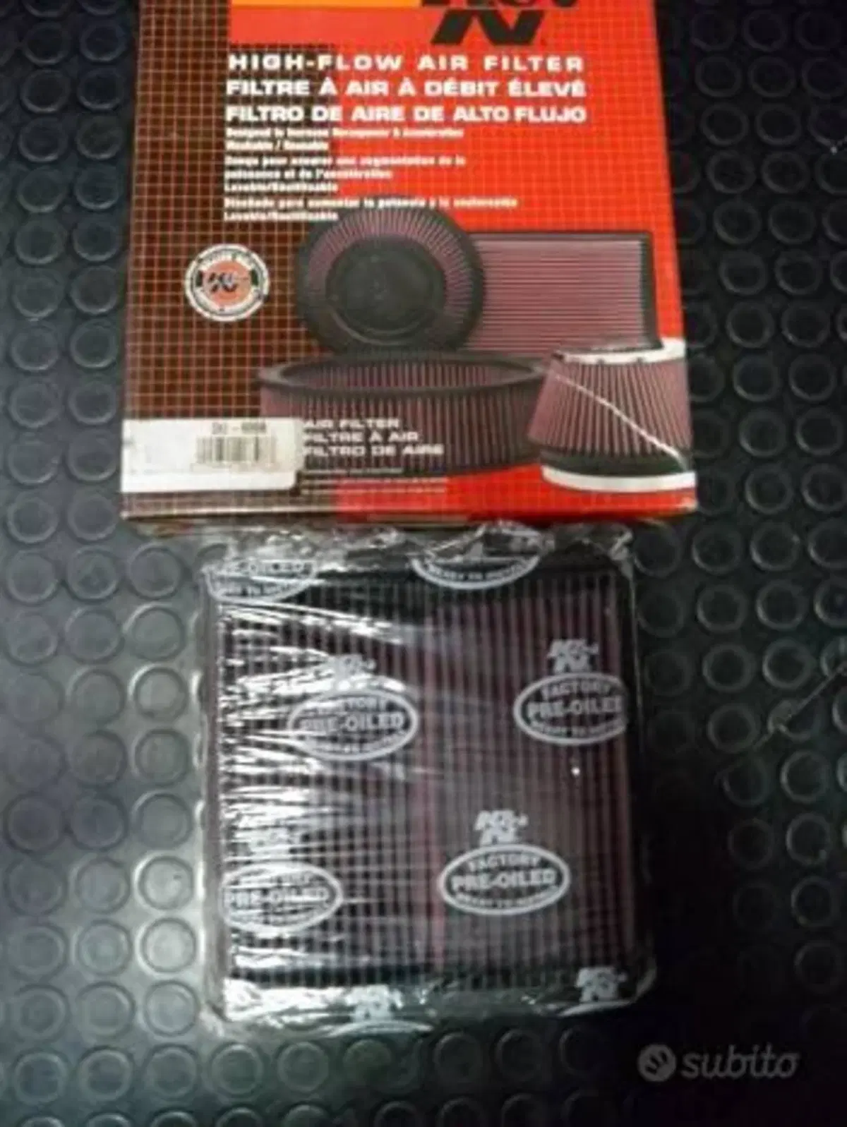 FILTRO ARIA K&N PER DUCATI. CODICE DU9098