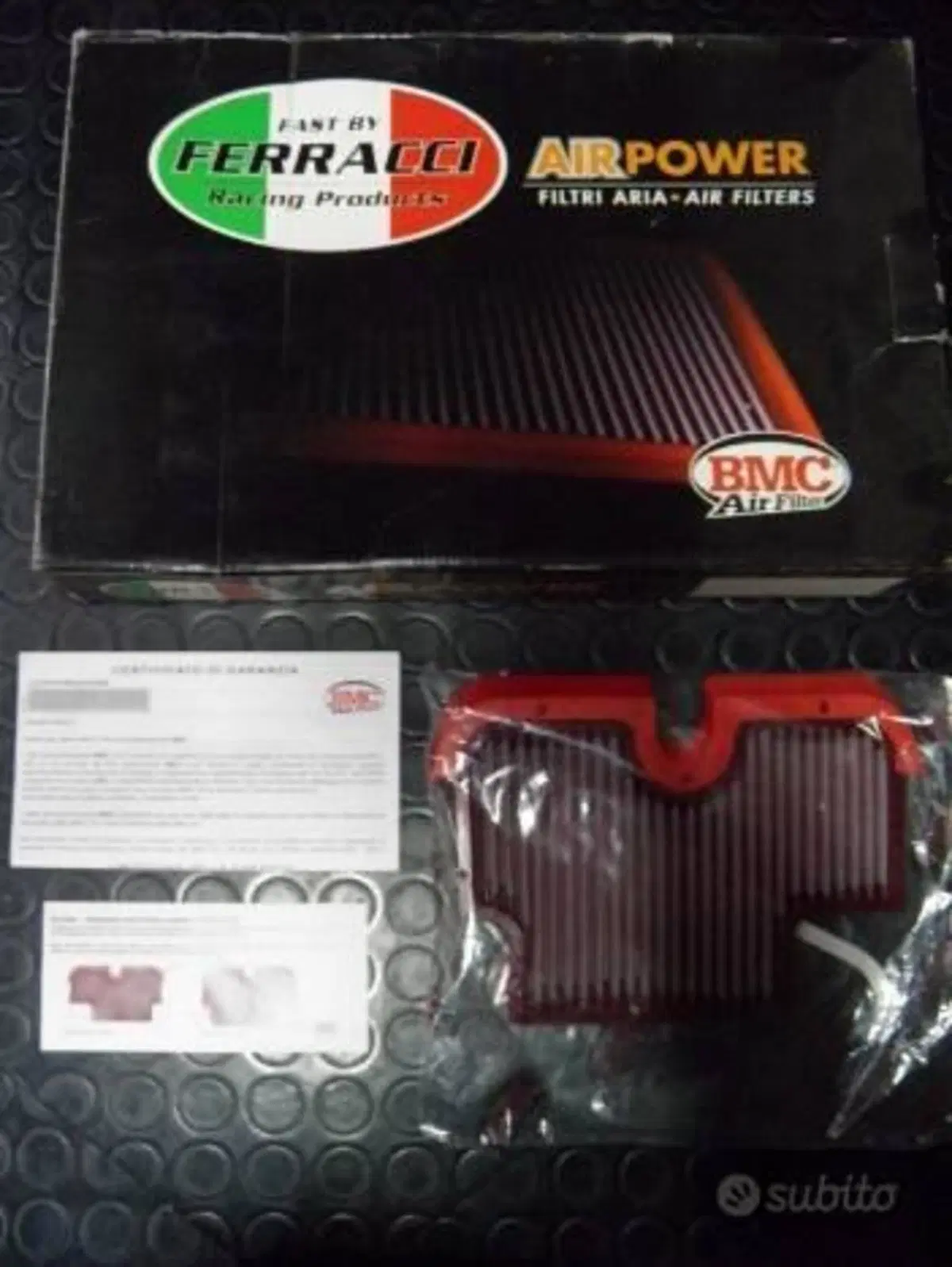 FILTRO ARIA FERRACCI PER KAWASAKI COMPLETO