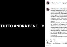 Andrea Iannone su Instagram: Tutto andrà bene