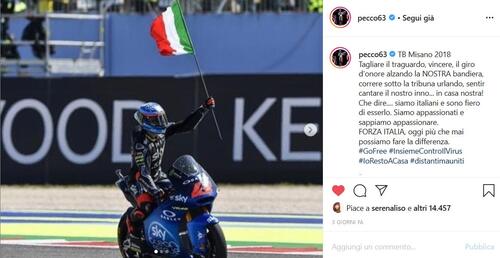 L'appello dei piloti MotoGP e SBK sui social: restate a casa (9)