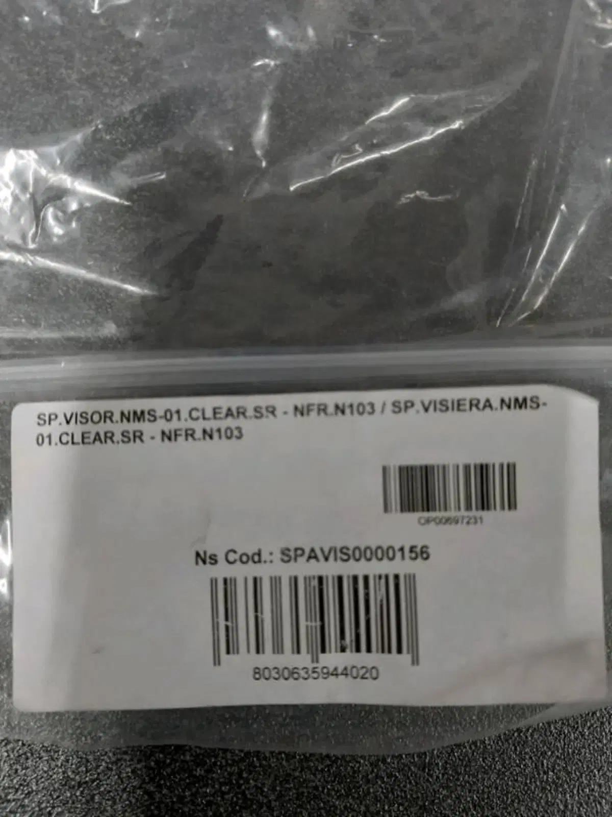 Visiera casco Nolan NMS-01