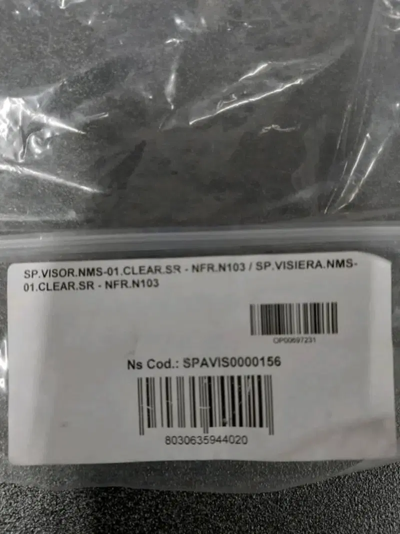 Visiera casco Nolan NMS-01