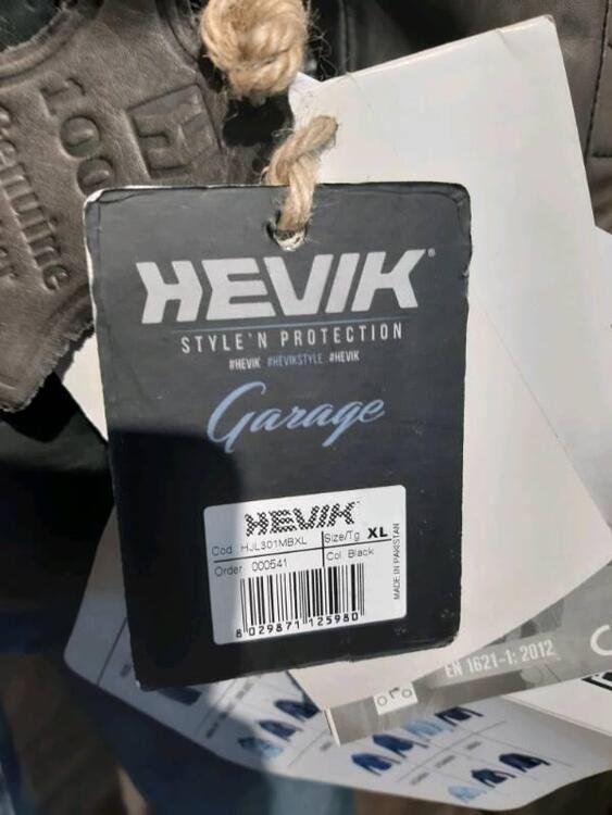 Gicca da moto in pelle Hevik Garage (5)