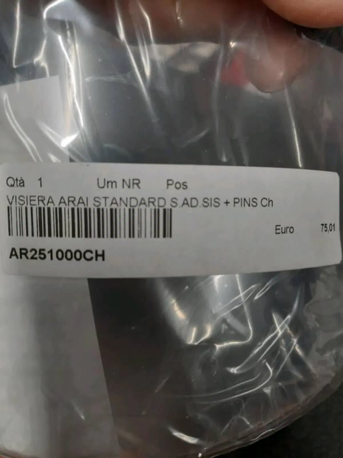 Visiera trasparente Arai standard S.AD.SIS (3)