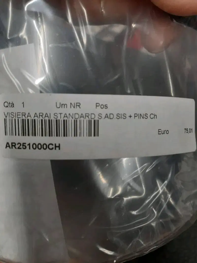 Visiera trasparente Arai standard S.AD.SIS (3)