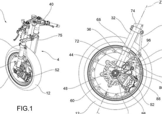Aprilia brevetta un sistema anti-dive da pista