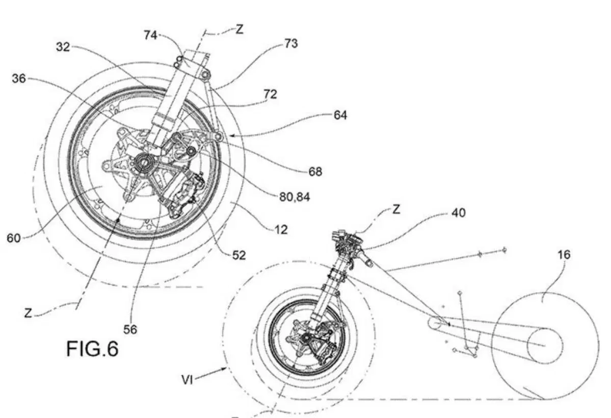Aprilia brevetta un sistema anti-dive da pista