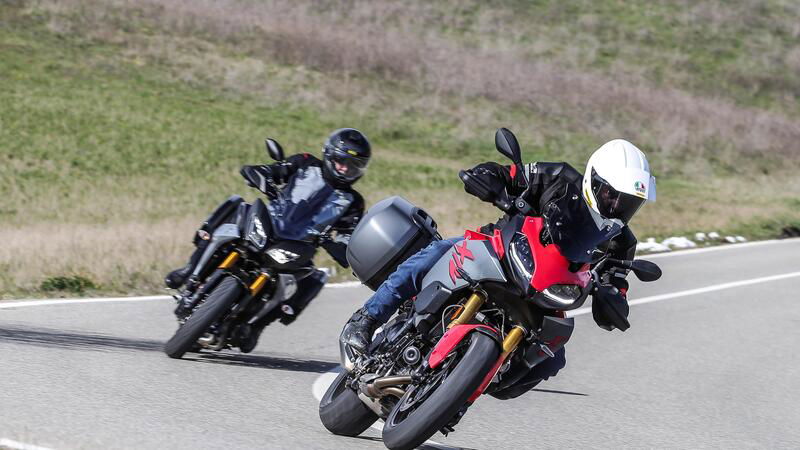 BMW F900XR vs Yamaha Tracer 900GT: TEST crossover 2020, sfida aperta