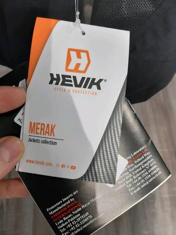 Giacca da moto Hevik Merak (4)