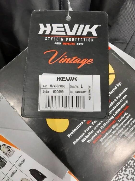 Giacca da moto Hevik Vintage (4)