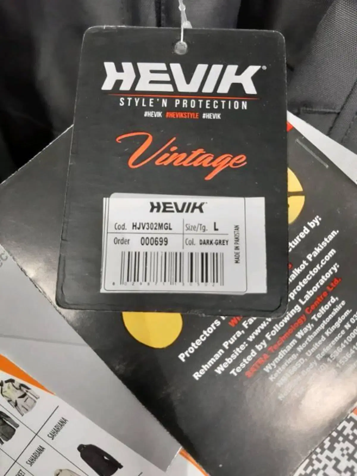 Giacca da moto Hevik Vintage (4)