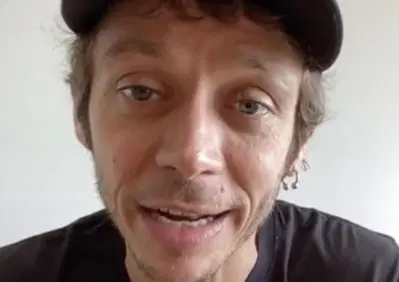 Valentino Rossi in diretta a Casa Sky