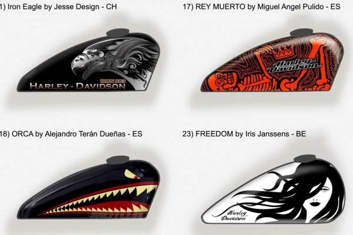 Concorso Harley-Davidson Art of Custom: i finalisti