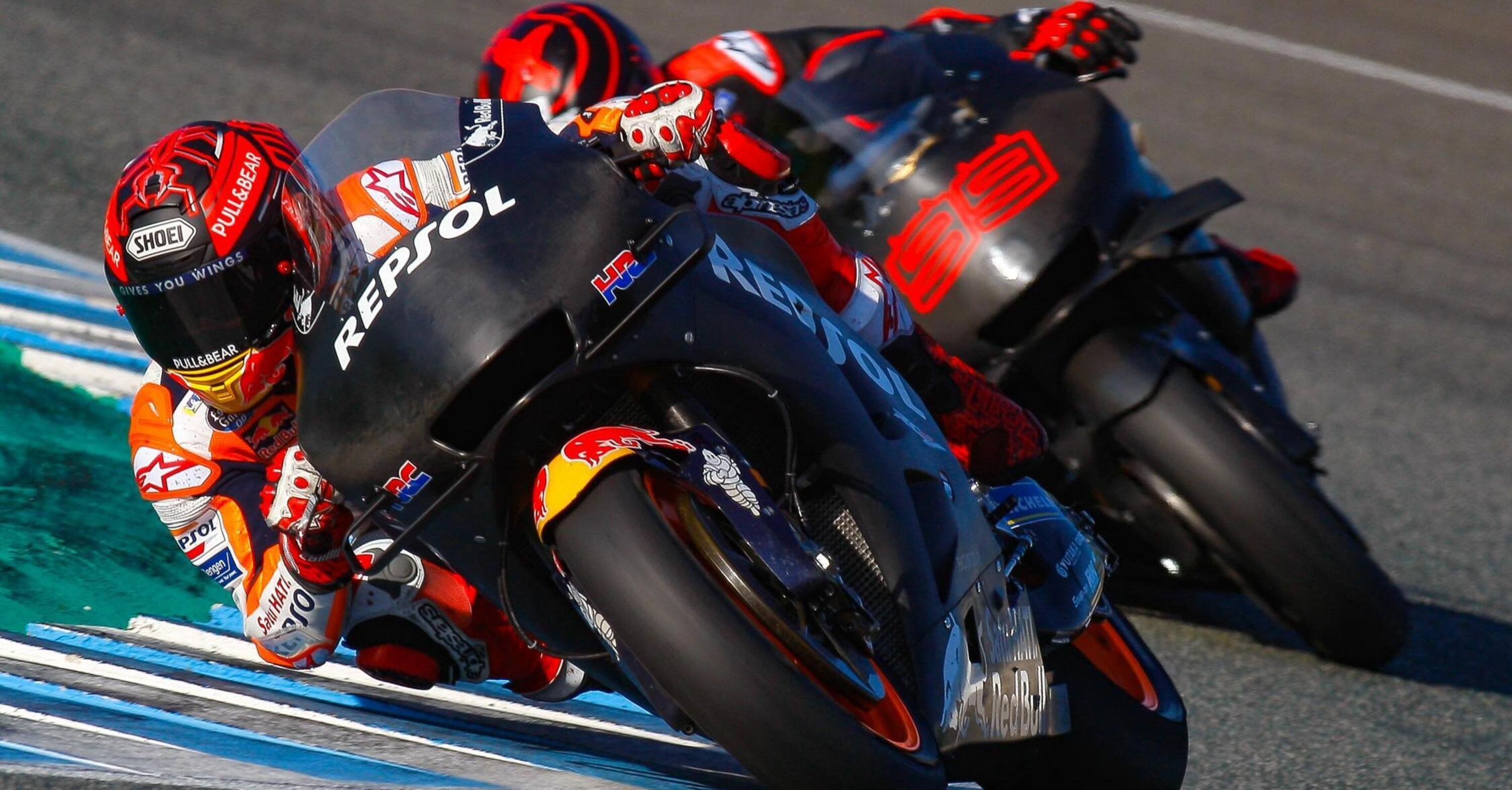 MotoGP, Marquez: &quot;Forse Lorenzo aveva paura della Honda&quot;
