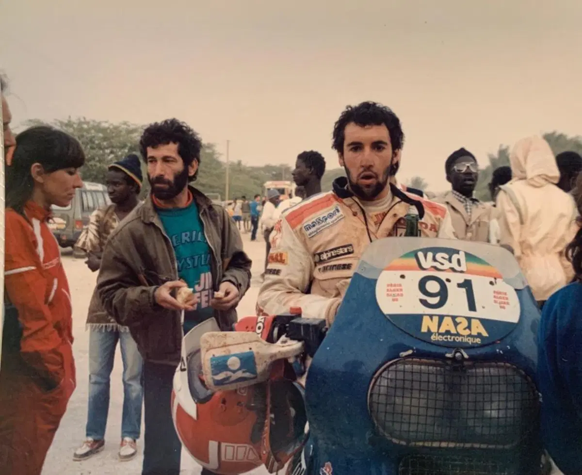 Speciale piloti offroad. Edi Orioli