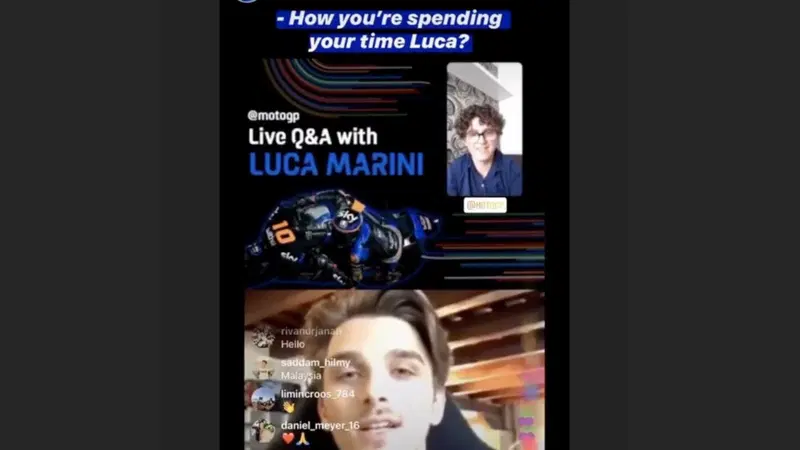 Luca Marini su Instagram: "I miei miti? Valentino e il Mugello"