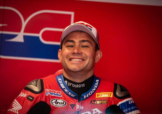 SBK. Leon Haslam: “Speriamo di tornare presto in pista a farvi divertire”