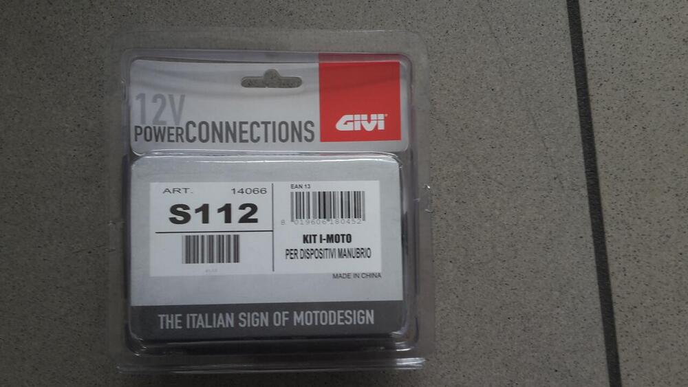 S112 GIVI KIT POWER CONNECTION X ALIM.DISPOS. FISS