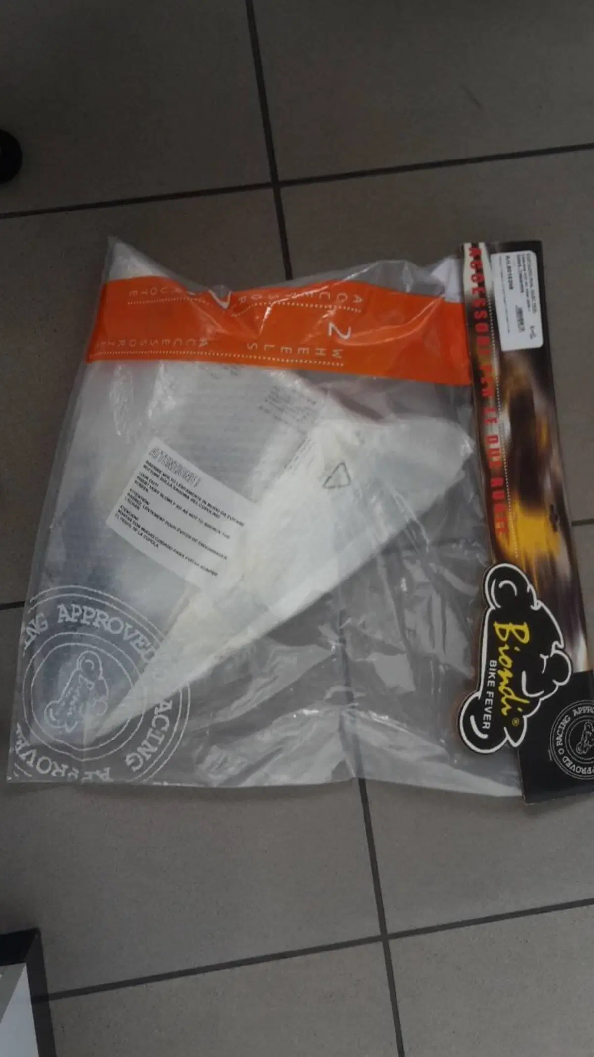 Cupolino/vetro trasp. per yamaha R1 '09 Biondi
