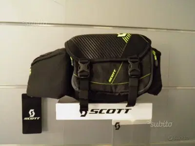 MARSUPIO SCOTT HIP-BELT RACE DAY NERO CON 5 TASCHE