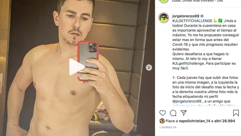Jorge Lorenzo ai fan: &ldquo;Pi&ugrave; che a guidare, ora penso ai viaggi e alle feste"