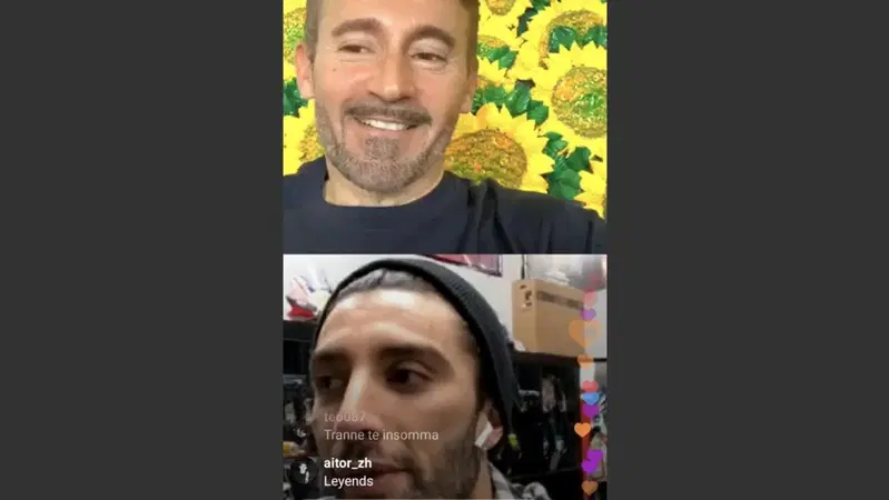 Iannone in diretta con Biaggi: "Col senno di poi, non sarei dovuto andare via da Ducati"
