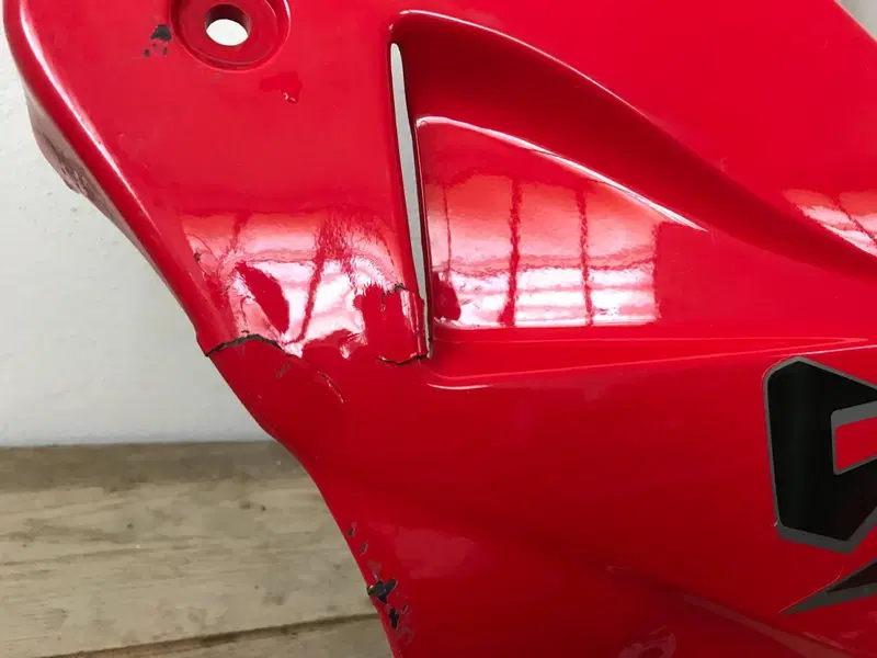 Carena lat dx rossa Honda VFR 800 1998 S.L (3)
