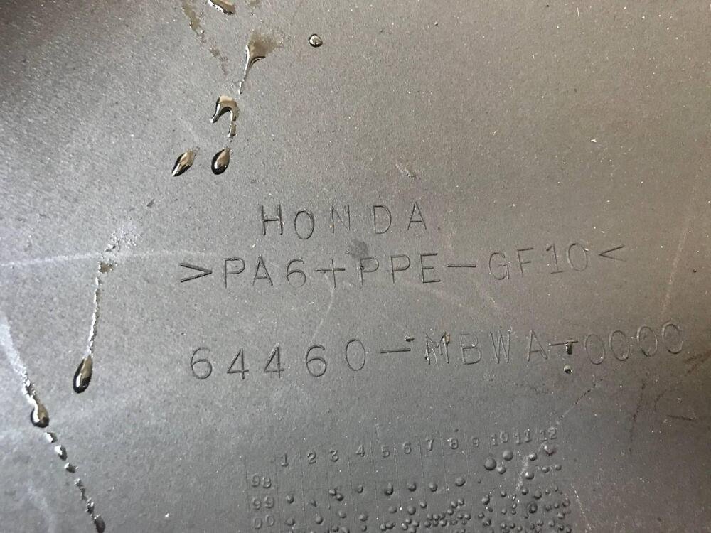 Carena lat sx nera Honda CBR 600 F S.L (4)