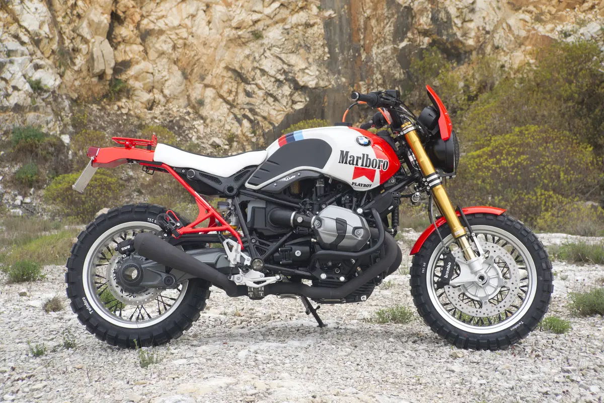 BMW R nineT Luismoto, aria di Paris-Dakar