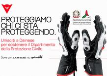 Dainese aiuta la protezione civile contro il COVID-19